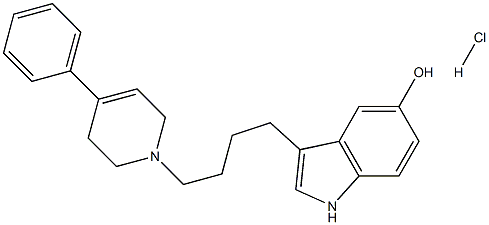 1H-Indol-5-ol,3-[4-(3,6-dihydro-4-phenyl-1(2H)-pyridinyl)butyl]-, hydrochloride (1:1) price.