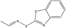 2-Benzothiazolesulfenamide,N-ethylidene-(6CI)|