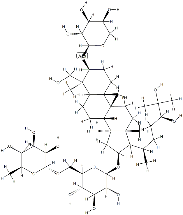 环腺毛唐松草苷 B,108333-83-1,结构式