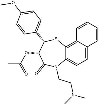 naltiazem, 108383-95-5, 结构式