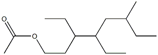 ACETIC ACID, ALKYL (C11 TO C14) ESTERS MIXTURE 结构式