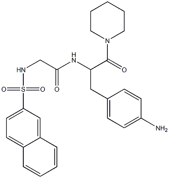 N-alpha-(2-naphthylsulfonylglycyl)-1-(4-aminophenylalanine)piperidide|