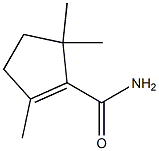 1-Cyclopentene-1-carboxamide,2,5,5-trimethyl-(9CI),108573-16-6,结构式