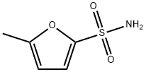 5-甲基呋喃-2-磺酰胺, 108583-53-5, 结构式