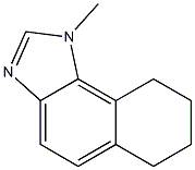 1H-Naphth[1,2-d]imidazole,6,7,8,9-tetrahydro-1-methyl-(6CI) Struktur
