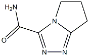 5H-Pyrrolo[2,1-c]-s-triazole-3-carboxamide,6,7-dihydro-(6CI) 化学構造式