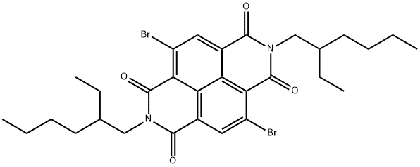 1088205-02-0 2,6-ジブロモ-N,N'-ビス(2-エチルヘキシル)-1,8:4,5-ナフタレンテトラカルボキシジイミド