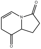 3,8(2H,7H)-Indolizinedione,1,8a-dihydro-(9CI),109070-36-2,结构式