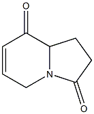3,8(2H,5H)-Indolizinedione,1,8a-dihydro-(9CI) 结构式