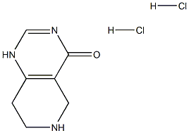 5,6,7,8-tetrahydropyrido[4,3-d]pyrimidin-4(3H)-one(HCl salt) Struktur
