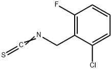 イソチオシアン酸2-クロロ-6-フルオロベンジル 化学構造式