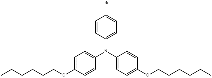 1092363-75-1 4-broMo-N,N-bis(4-(hexyloxy)phenyl)aniline