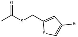 OT-80602-(AcetylthioMethyl)-4-broMothiophene 化学構造式