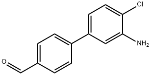 3'-Amino-4'-chloro-biphenyl-4-carbaldehyde,1093758-74-7,结构式