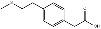 2-(4-(2-(methylthio)ethyl)phenyl)acetic acid|