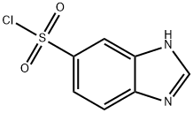 1H-benzimidazole-5-sulfonyl chloride(SALTDATA: HCl) Struktur