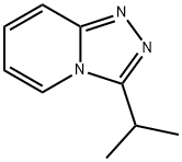 3-イソプロピル-1,2,4-トリアゾロ[4,3-a]ピリジン 化学構造式