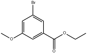 3-溴-5-甲氧基苯甲酸乙酯, 1095274-93-3, 结构式