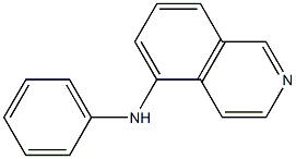 5-Isoquinolinamine,N-phenyl-(9CI),109571-87-1,结构式