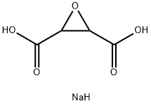 2,3-Oxiranedicarboxylic acid, disodium salt, homopolymer Struktur