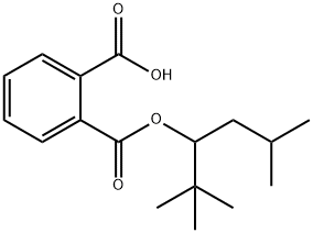 MONO-(1-TERT-BUTYL-3-METHYL)-BUTYLPHTHALATE 结构式