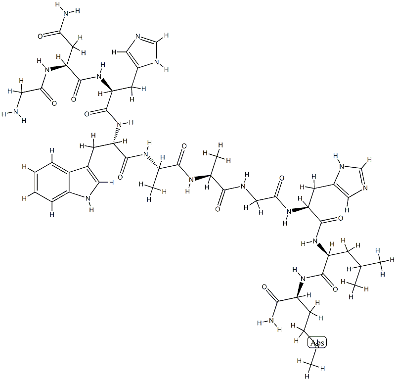 gastrin-releasing peptide 10, Ala(6)- Struktur