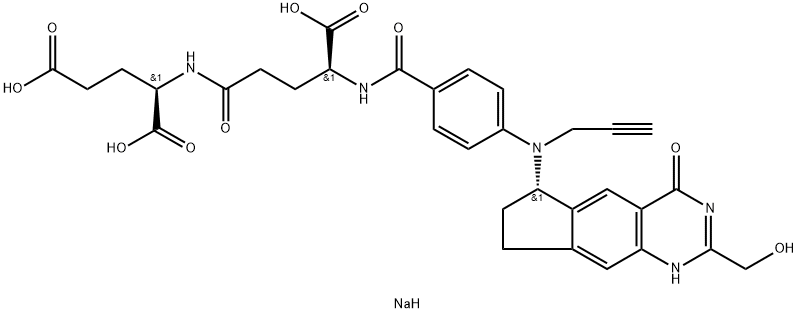 ONX 0801 (sodiuM salt) (1:3), 1097638-00-0, 结构式