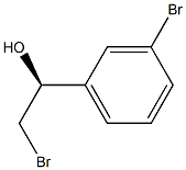 (S)-2-Bromo-1-(3-bromophenyl)ethan-1-ol Structure