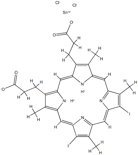 110019-33-5 tin-2,4-diiododeuterporphyrin