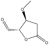 L-erythro-Penturonic acid, 4-deoxy-3-O-methyl-, gamma-lactone (9CI) Structure