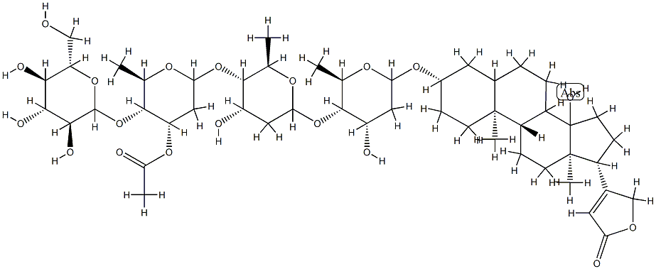 Lanatosides Struktur