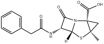2,3-methylene penam 化学構造式
