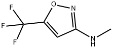 3-Isoxazolamine,N-methyl-5-(trifluoromethyl)-(9CI) 化学構造式