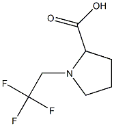 1-(2,2,2-trifluoroethyl)pyrrolidine-2-carboxylic acid|1-(2,2,2-三氟乙基)吡咯烷-2-羧酸