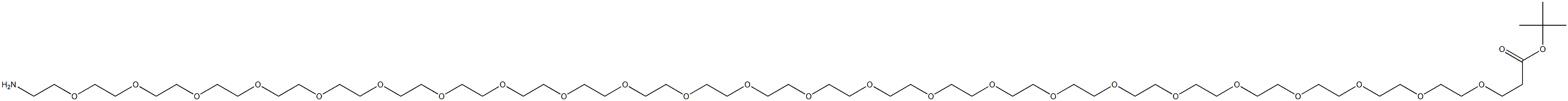 H2N-PEG24-tBu Structure