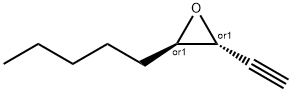 Oxirane, 2-ethynyl-3-pentyl-, (2R,3R)-rel- (9CI)|