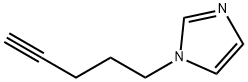 1H-Imidazole,1-(4-pentynyl)-(9CI) Structure