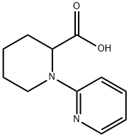 1-pyridin-2-ylpiperidine-2-carboxylic acid Struktur