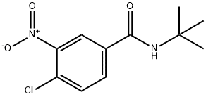 N-tert-butyl-4-chloro-3-nitrobenzamide Structure