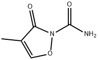 2(3H)-Isoxazolecarboxamide,4-methyl-3-oxo-(9CI) Structure