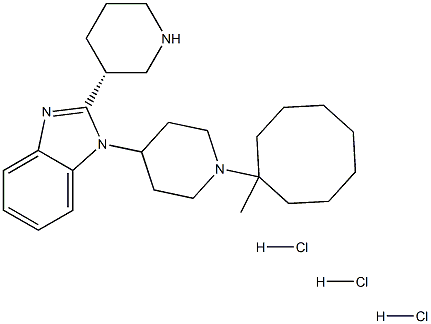 MCOPPB (triHydrochloride) 结构式