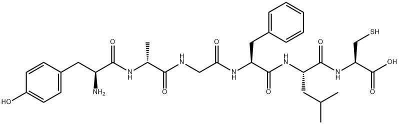 enkephalin-Leu, Ala(2)-Cys(6)-|