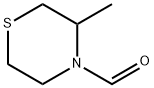 4-Thiomorpholinecarboxaldehyde, 3-methyl- (9CI),111072-96-9,结构式
