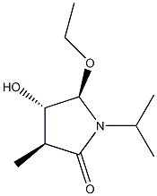 2-Pyrrolidinone,5-ethoxy-4-hydroxy-3-methyl-1-(1-methylethyl)-,[3S-(3alpha,4bta,5alpha)]-(9CI)|