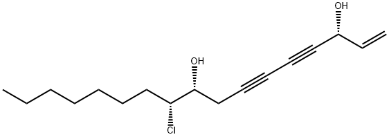 panaxydol chlorohydrin Structure