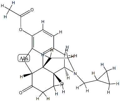 Naltrexone 3-acetate,111129-14-7,结构式