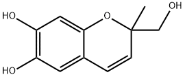 2H-1-Benzopyran-6,7-diol,2-(hydroxymethyl)-2-methyl-(9CI) Structure