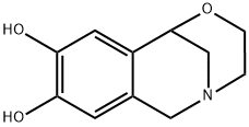 1,5-Methano-5H-2,5-benzoxazocine-8,9-diol,1,3,4,6-tetrahydro-(6CI,9CI) 化学構造式