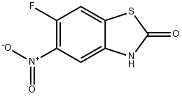 2(3H)-Benzothiazolone,6-fluoro-5-nitro-(9CI) Structure