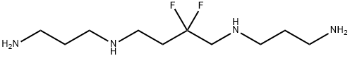 6,6-ジフルオロスペルミン 化学構造式